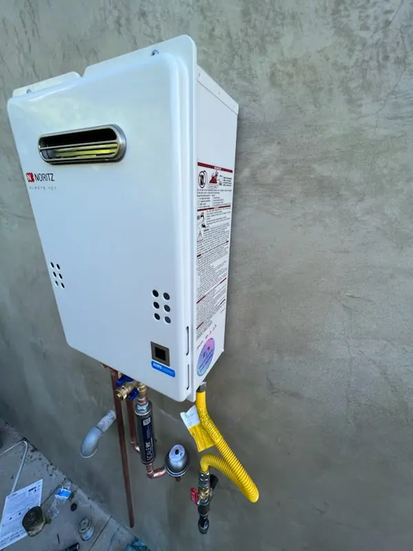 Tankless water heater installation for Grandview Acres homes